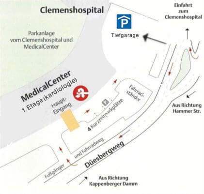 Webgeschreibung zum MedicalCenter in Münster